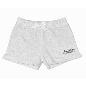 Justice Solid Sweatshorts Small (7/8) Heather Gray NWT